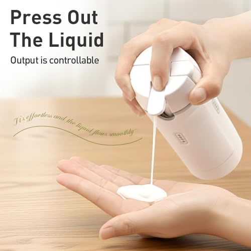 4 in 1 Travel Dispenser, 4 Pack 30ML Travel Bottles for Toiletries, Leak Proof Travel Size Containers, Portable for Shampoo Lotion Conditioner Cream (Green)