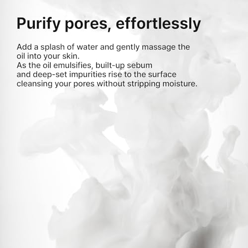Rice Pore Care PHA Blackhead Remover Cleansing Oil - Makeup & Blackhead Remover, Pore Care with PHA & 10 Seed Oils, Lightweight Pore Cleanser, for Normal & Oily Skin 5.07fl.oz(150ml)