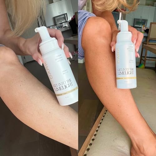 Get Into The Limelight Original, Dark Self Tanner, Sunless Tanning Mousse Develops in 8+ Hours, 8 oz.