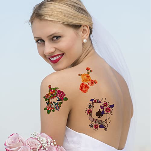MECOLOUR Printable Temporary Tattoo Paper for LASER Printer,8.5"X11" 30 Sheets, DIY Image Transfer Decal Paper for Skin