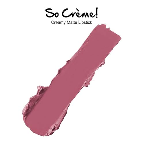 Nykaa Cosmetics So Creme Creamy Matte Lipstick - Long-Lasting Lip Color for Women - Weightless Lipstick with Velvety Texture - Game On - 0.1 oz