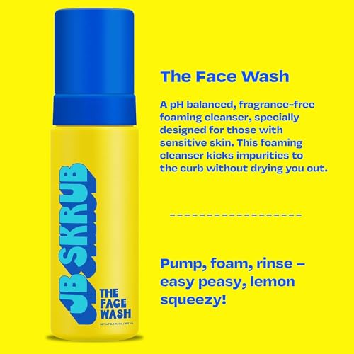 JB SKRUB The Face Pads, Face Wash, and Body Wash: Kid, Tween, and Teen Skin Care Essentials: Boost Confidence, Fight Acne, and Conquer Funk with Freshness