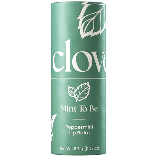 Cloven Tallow Lip Balm, Deep Hydration for Lips, Face & Dry Skin | Natural Grass-Fed, Organic Ingredients, Nourishes & Protects | Peppermint | Made in the USA