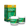 MagniLife DB Pain Relieving Foot Cream, Calming Relief for Burning, Tingling, Shooting & Stabbing Foot Pain, Moisturizing Foot Cream Suitable for Diabetic and Sensitive Skin - 2 Packs of 4 oz Jars