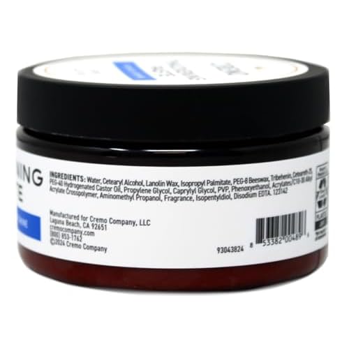 Cremo Barber Grade Hair Styling Thickening Paste, 4 Ounce (Pack of 3)