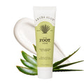 Royal Aruba Aloe Luxe Foot Cream - Nourishing and Hydrating Formula with Minty Scent - 2 Oz Tube