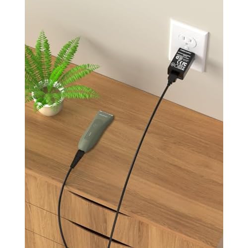 5V Power Cord for MANSPOT Shaver Charger Cord for MANSPOT Trimmer AC Power Adapter Electric Clipper Replacement VHBW