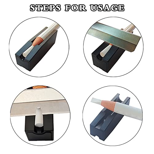 Eyebrow Pencil Shaper Eyebrow Pencil+6 Piece Dark Brown Waterproof Eyebrows Pencil Tattoo Makeup And Microblading Supplies Kit