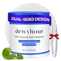 dewyhour Cleansing Face Pads, Gentle Exfoliation Toner Pads for Face with AHA & BHA ? Korean Skin Care Moisturizing Dual-Sided Textured Pad Sensitive Skin