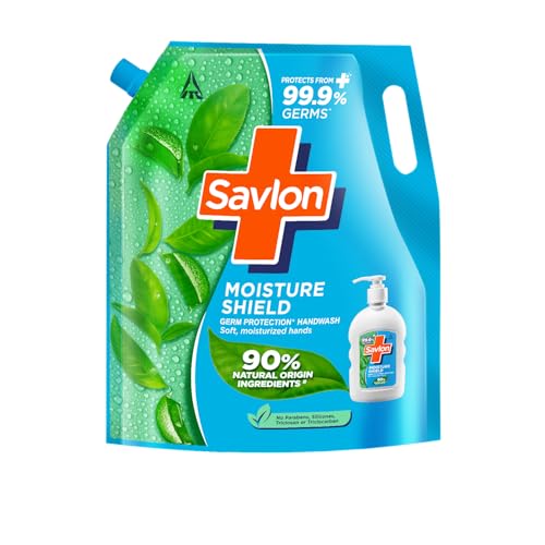 Savlon Moisture Shield Germ Protection Liquid Handwash Refill Pouch, 1500ml