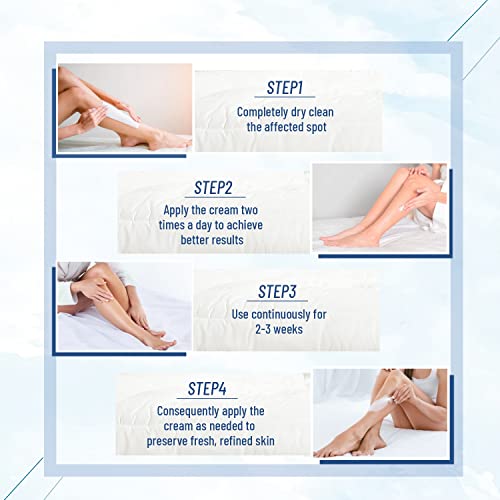 OUKEYA Urea Cream 40 Percent,Foot & Hand Cream for Dry Cracked,Urea Lotion for Feet Maximum Strength(4 Packs)