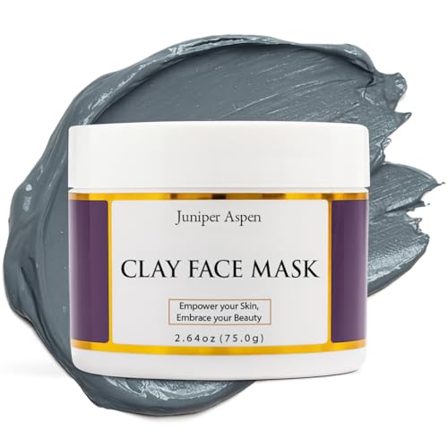 Kaolin Clay Face Mask for Oily Skin ? Deep Pore Cleanser, Oil Control & Detox, Natural Clay Facial Mask for Women & Men ? Hydrating & Softening Skincare Treatment