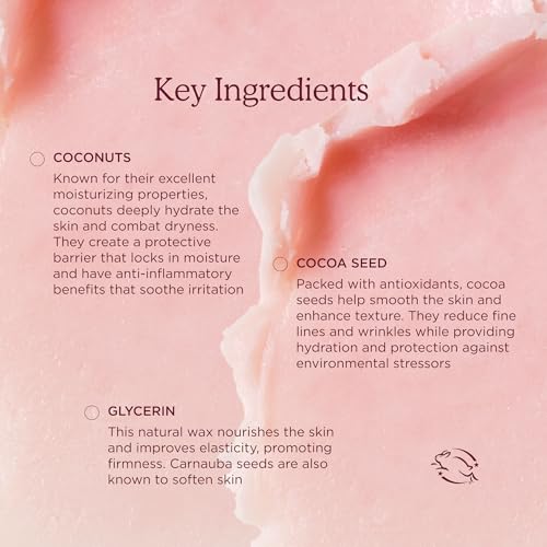 HANNI Fatty Body Moisturizer Stick with Fatty Acids, Travel Size Friendly Solid Lotion for Plumping and Hydration, Fragrance-Free and Safe for Sensitive Skin, 2.5 oz