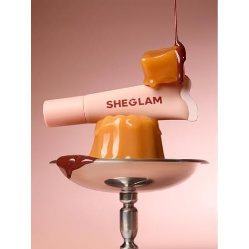 SHEGLAM Crystal Glaze Moisturizing Lip Gloss Hydrating Jelly Long Lasting Waterproof Plumping Lip Gloss-Cocoa Cookie