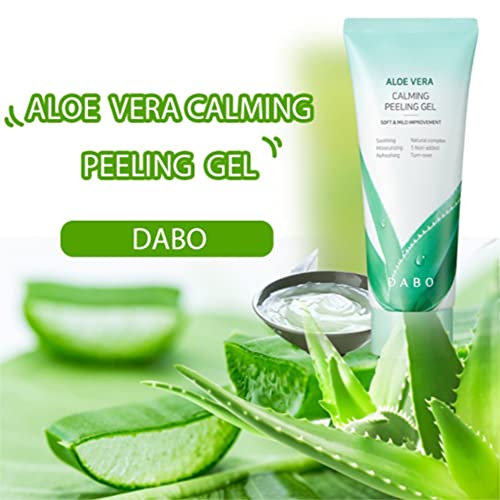 Dabo Aloe Vera Calming Peeling Gel 180ml 6.08 fl. oz. (Pack of 2)