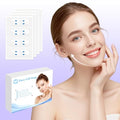 Neck Tape Lifting Invisible,Face Lift Tape,Face Tape Lifting Invisible,200PCS Neck Lift Tape Turkey, Tightening Face Lifter Tape Facial Tape for Sagging Skin Double Chin Jowls Eyes Wrinkles Makeup