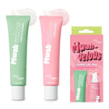SoloVegan Mwah-velous Guava Lip Duo for Day & Night - Hydrating Lip Butter with Rosehip Oil, Guava & Nourishing Lip Treatment with Hyaluronic Acid for Soft, Plump Lips