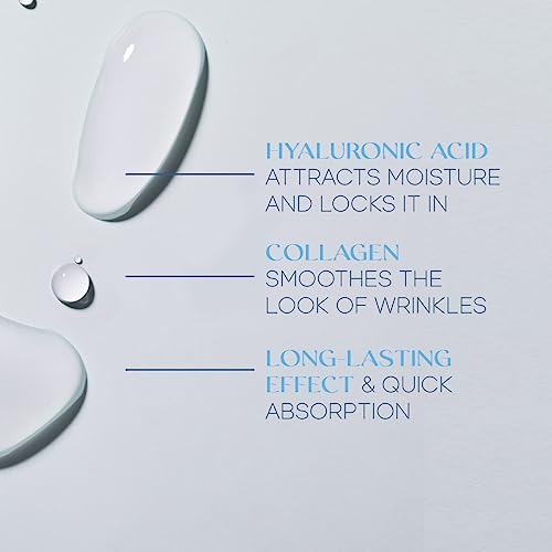 Hyaluronic Acid and Collagen Under Eye Patches - Anti-aging, Reduces Eye Bags & Wrinkles, Firming & Hydrating Eye Pads - Cruelty Free Korean Skin Care - All Skin Types - 5 Pairs