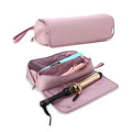 Bliss Womens Travel Heat Tool Bag - Lightweight Heat-Resistant Travel Case for Hair Dryer, Curling Iron, Hair Straightener & Styling Tools, Pink Gaze