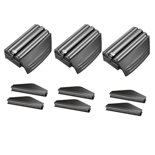 Shaver Replacement Foil Compatible with Remington TITANIUM-X Flex & Pivot Foil and Cutter F5800 & F7800,3packs