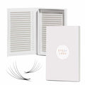Eyesy Lash 1200 Easy Promade Fans - 5D 0.07 Curl CC Mixed Lengths 8-16mm - Ultra Speed 40 Lines Eyelash Trays Volume Premade Lash Fans Handmade Pre Made Eyelash Extensions Fluffy Soft Pointy Base