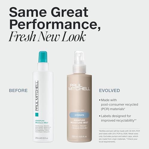 Paul Mitchell Awapuhi Moisture Mist, Hydrating Spray For Hair + Skin, Instantly Refreshes