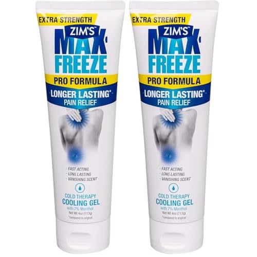 Zim's Max Freeze Pro Formula Gel, 4 Ounce (Pack of 2)