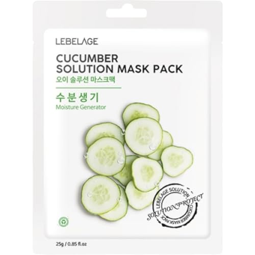 LEBELAGE Korean Face Mask Set ? 18 Pack Sheet Masks for Women, Collagen & Hydrating Facial Mask Collection, Skin Care Gift Set for Glowing Skin