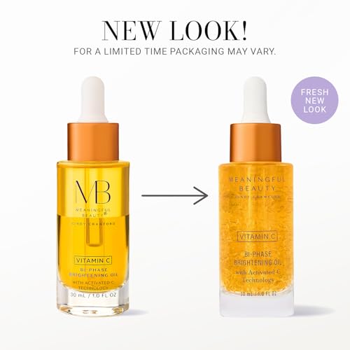 Meaningful Beauty Vitamin C Bi-Phase Brightening Oil with Activated C Technology