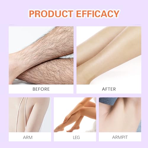 Hair Removal Cream for Women and Men, Painless Hair Removal Cream For Bikini Line, Legs, Arms, Underarms, Intimate/Private Depilatory, Skin Friendly - 100g