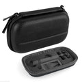 Linkidea Hard Travel Case Compatible with Vikings, Merkur, Shaving Revolution Double Edge Safety Razor, Storage Box Organizer for Safety Razor & Shaving Attachments (Lychee Vegan Leather), Black,