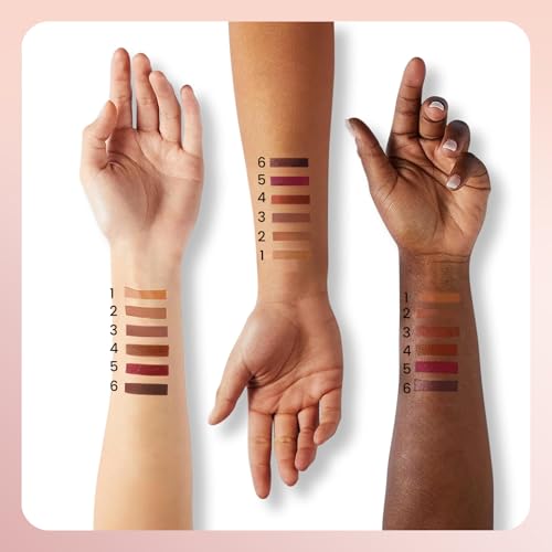 Noerrors 3Pcs Dark Brown Lip Liner and Lipstick Set Kit for Women Light Brown Matte Fall Lipstick Shades Set Lip Stain Long Lasting Lipstick 24 hour Waterproof and Lip Liners Pencil Set Brown Makeup