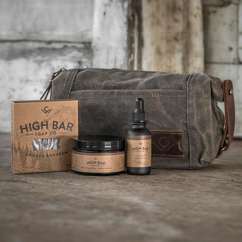 Vegan Leather & Sage Fragrance Face and Beard Oil, Natural Moisturizing, Vegan, Animal Fat Free, 1oz