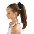 Bloch Dance Hair Bun Builder Accessory, Black, one