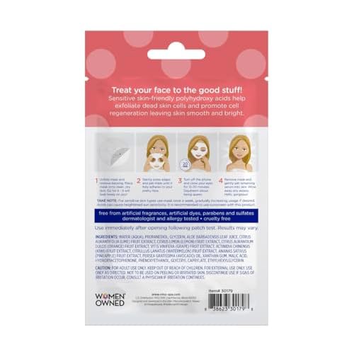 MISS SPA Fruit Enzyme Gentle Peel Sheet Mask 12 pack