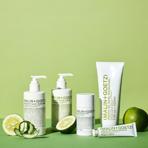 MALIN+GOETZ Vitamin B5 Body Moisturizer | Bergamot-Scented Daily Cream with Shea Butter, Oat & Vitamin B5 | Hydrating, Nourishing & Non-Greasy | For All Skin Types