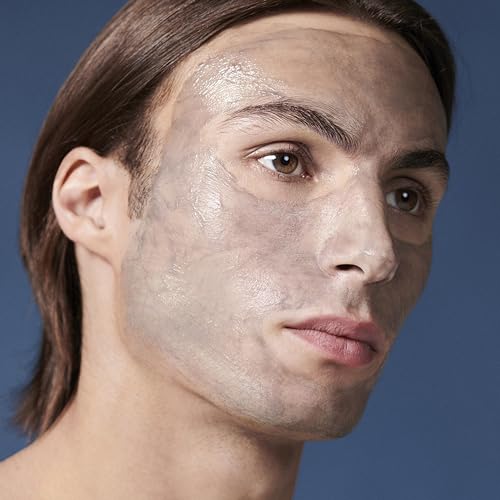 Biotherm Homme Force Supreme Black Mask, Recovering & Anti-Aging Night Mask for Men with Dark Cultivated Algae and Blue Algae, Plumps and Energizes the Skin, Smoothes Wrinkles Overnight, 1.7 Fl. Oz.
