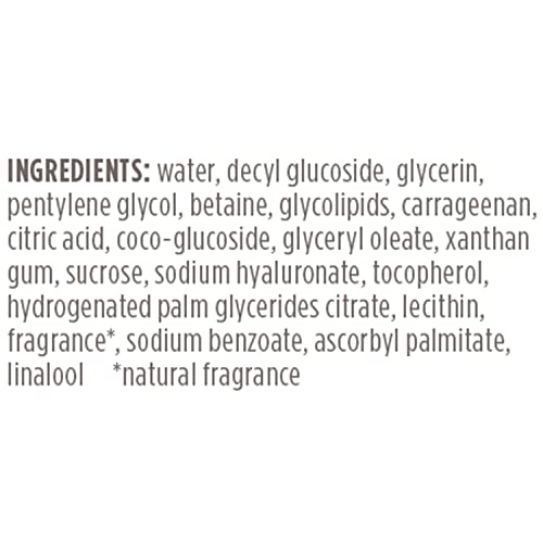 Burt's Bees Truly Glowing Refreshing Gel Cleanser With Hyaluronic Acid, 6 Fluid Ounces