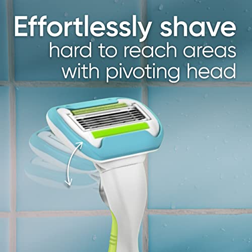 Gillette Venus Extra Smooth Razors for Women, 1 Razor, 2 Blade Refills, Designed for a Close, Smooth Shave (Pack of 2)