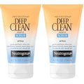 Neutrogena Deep Clean Gentle Daily Facial Scrub, Oil-Free Cleanser, 4.2 Fl Oz (Pack of 2)