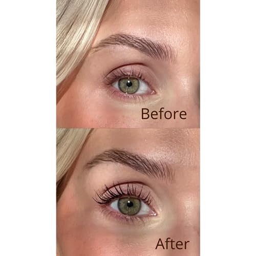 Sandstone Scandinavia Hypoallergenic Mascara Sensitive Eyes - Smudge-Proof, Sweatproof and Lengthening with amazing separation of the lashes - Vegan and Non Toxic (Black, 9 ml)