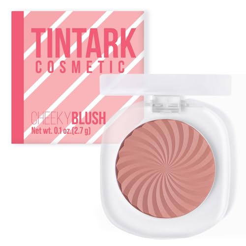 Blush for Cheeks, Matte Powder Blush Palette, Vegan, Cruelty-Free, High Pigment, Long Lasting, Buildable, Lightweight, Velvety Smooth, Natural-Looking Makeup, 0.1 Ounce