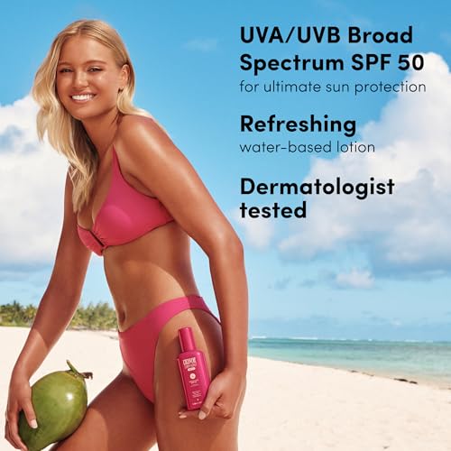 Coco & Eve Coconut Milk Body Sunscreen SPF 50 ? Broad Spectrum UVA/UVB Sun Protection, Hydrating Daily Water-Based Lotion, Lightweight, Non-Greasy, Dermatologically Tested, 6.76 Fl Oz