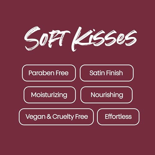 The Lip Bar Soft Kisses Nourishing Vegan Lipstick, with Moisturizing Mango Seed Butter, Satin Finish, Goal Mine - Soft Pink Nude