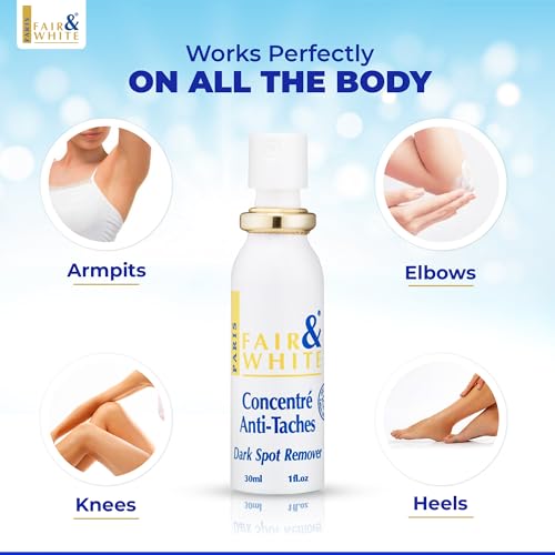 Fair & White Original Concentrated Dark Spot Fader 1 Fl oz / 30ml - Reduce Appearance of Wrinkle, Sun Damage, Restore & Even Skin Tone (Pack of 2)