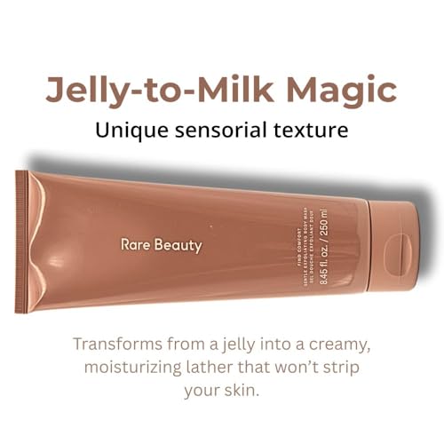 Rare Beauty Find Comfort Gentle Exfoliating Konjac Jelly Body Wash 8.45 Oz