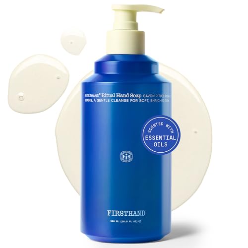 Firsthand Supply Ritual Hand Soap ? Plant-Based, Hydrating & Moisturizing Liquid Hand Wash with Aloe Vera, Chamomile ? All-Natural for Sensitive Skin, Gentle Non Toxic Hand Soap ? 16.9 oz