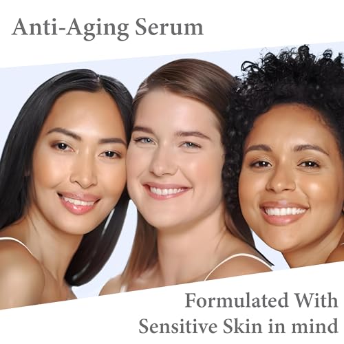 Florencia Brightening Luminous Peptide Serum - Age-Defying Face Serum with Peptides, Sodium Hyaluronate & Organic Botanicals ? Helps to Reduce Wrinkles, Illuminate Complexion, 1 Oz