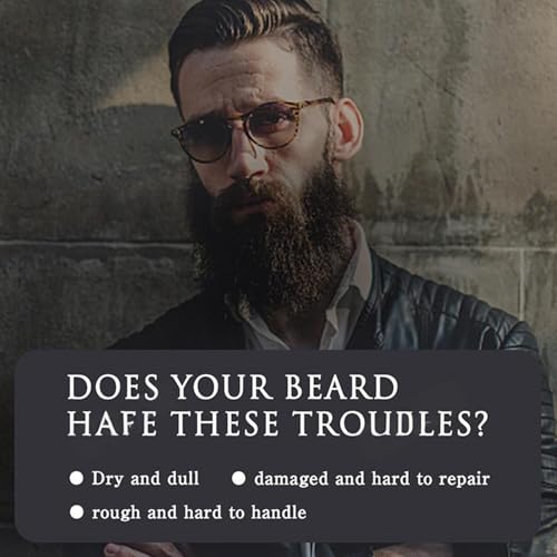 Beard Oil, Hydrating & Softening Beard Care, Beard Growth & Conditioning Oil for Men, Beard Conditioning and Moisturizing for a Healthy Beard, 30Ml(1 fl.oz