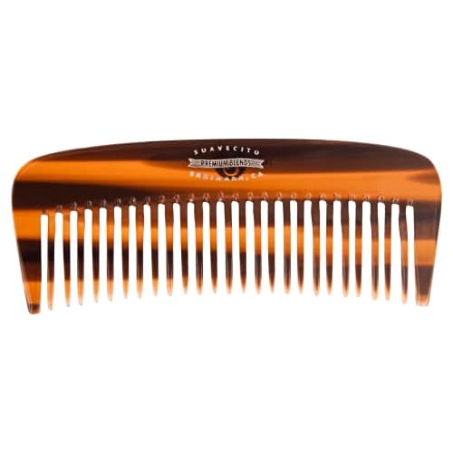 Suavecito Beard Acetate Amber Comb Volumizing Detangling Shaping